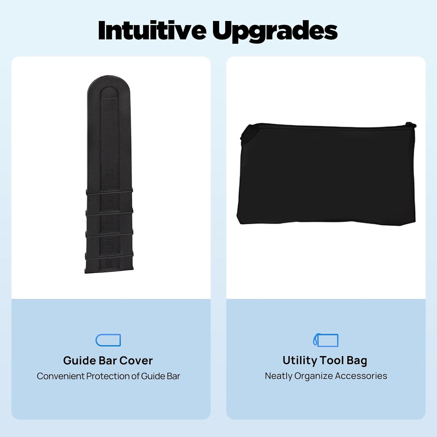 20 Inch Chainsaw Gas 58CC 2 Stroke Gas Powered Chain Saws Self-reset Pull Start Single Cylinder Handheld Gasoline Chain saw Air-cooled System for Cutting Wood Pruning Branches